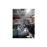 Stem Extension Trunnion Ball Valve A105 Three Piece Flange Ends for Underground