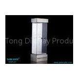 Floor Standing Metal Base Glorifier Display Liquor Bottles , Blue Illuminated Effect thumbnail-1