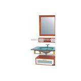 glass furniture with glass basin,glass washing basin,glass furniture,bathroom furniture,bathroom cabinet,glass basin