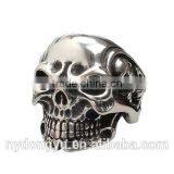 Skeleton Mens Titanium Ring/creative Mens Skeleton Ring/men Top Quality Ring