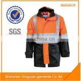 high visibility EN471 Waterproof reflective safety clothing wholesale
