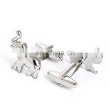 Chinese Manufacturer Silver Elephant Men Shirt Cufflink High Quality thumbnail-3