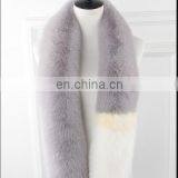 New Fashion Fox Fur Stole Genuine Fox Fur Shawl Fur Cape For Girl thumbnail-3