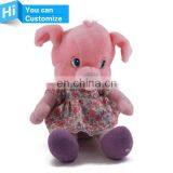 Pink Custom Pig Plush Toy With Good Quality thumbnail-1