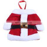 2Pcs/set Cute Christmas Santa Clothes and Pants Shaped Cutlery Silverware Holder Set Knives and Forks Pockets thumbnail-2