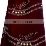 High quality heavy african velvet lace