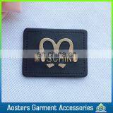 Custom Leather Patches Design Metal Leather Labels for Bags thumbnail-1