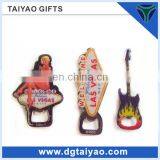 High Qualiy Metal Material Personalized Guitar Shaped Bottle Opener for Sales thumbnail-1