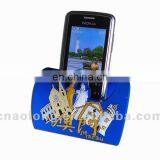Funny Soft Pvc Decorative Cell Phone Stand Holder With Desk