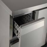 Under Counter Refrigerated Bench 2 Door 2 Drawers FMX-BC291B thumbnail-2