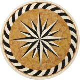 Arabic Marble Floor Flower Tile Waterjet Medallion thumbnail-2