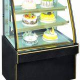 Small Refrigerated Display Marble Cabinet Automatically Defrost System