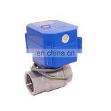 Brass SS304 UPVC BSP NPT CWX-60P 4nm Normally Opened Electric Valves for Water thumbnail-4