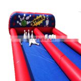 Inflatable Bowling Pin Lanes Giant Inflatable Bowling Lanes/inflatable Bowling Shooting Sports Game