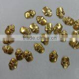 Hot Fix Copper Dome Skull ;skull Hot Fix ;hotfix Skull