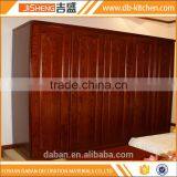 Luxury l shape solid wood wardrobe