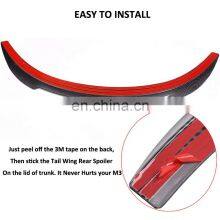 Carbon Fiber Spoiler For Tesla Model 3 Tail Wing Spoiler Trunk Lip Rear Spoiler Wing Car Accessories thumbnail-2