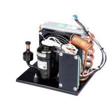 High Efficiency DC Condensing Unit For Small Mobile Refrigeration Applications