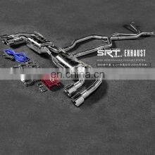 Exhaust Pipe for Porsche Cayenne 3.0T 4 Tips With Valve Catback With Quad Double Tip thumbnail-1