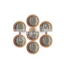 Pleated Spin Pack Screen Coated Copper Frame thumbnail-1