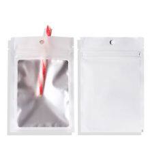 Custom One Side Clear Mylar Foil Earrings Packaging With Logo thumbnail-4