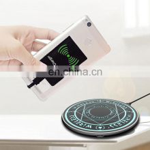 Qi wireless charger receiver Micro USB Type C Universal Fast Wireless Charger For Phone