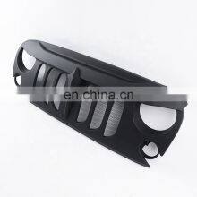 4x4 Auto Front Grille for Jeep Wrangler JK 07-17 Accessories Black Grille From Maike thumbnail-2