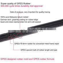 15 Year Factory Free Samples High Quality Car Windshield Wiper Blade Graphite Coating Nature Wiper Blade Rubber thumbnail-3