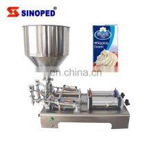 Semi Auto Glass Bottle Beer Filling Machine Piston Gel Vegetable Oil Liquid Filler Manufacturer thumbnail-1