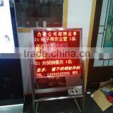 LED Display Stand SignStainless Steels Floor Stand Sign/Ladvertising Stand Signs thumbnail-1