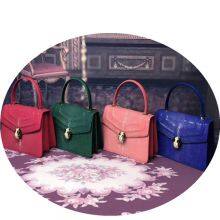 Pearl Fish Skin Women's Bag Leather Portable Organ Bag Women's 2022 New Trendy Luxury All-Match Shoulder Messenger Bag thumbnail-1
