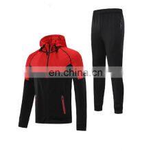 Wholesale High Quality Football Soccer Uniforms for Men Soccer Practice Training Sets OEM ODM thumbnail-2