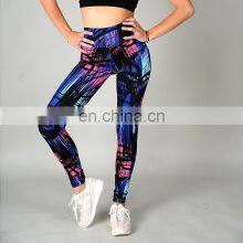 Wholesale Gym Sets Clothing Fitness High Waist Leggings Women Seamless Yoga Women Leggings Apparel Gym Manufacturer for Running thumbnail-3