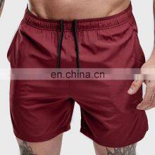 Fast Delivery Casual Solid Color Comfortable Shorts Elastic Drawstring Beach Shorts Men's Workout Running Training Sports Wear thumbnail-3