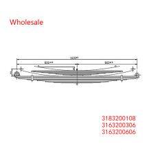 3183200108, 3163200306, 3163200606 Heavy Duty Vehicle Rear Wheel Spring Arm Wholesale For Mercedes Benz thumbnail-1