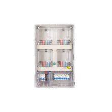 Manufacturer Single Phase 220V Electrical Four Households Electric Meter Box