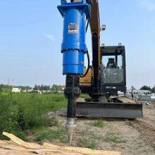 Garden Planter Hole Digger Earth Auger Mini Excavator Attachment Hydraulic Spiral Drill Manufacturer thumbnail-4