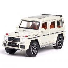New Product G63 1:24 Scale Model Cars 6 Open Door Diecast Metal Toy Cars for Children thumbnail-3