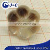 Carved Customized Natural Sea Shell ,mother of Pearl Brooch,breast Flower