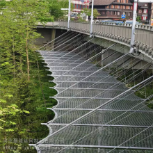 Flexibles Edelstahlseilnetz für Zoos, Vogelgehege, Bauwerke, Balustraden, Zaunung, Sicherheits-Treppenhandläufe und Drahtnetze thumbnail-4