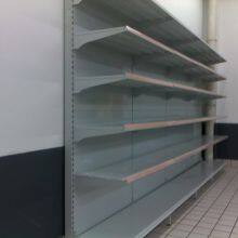 Moderne Leichtbau-Supermarktreggs mit Netzrücken thumbnail-5