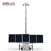 HiSTAR-V Solar Security CCTV Tower 5 Solar Panels Rapid Deployment for Outside Monitoring thumbnail-5
