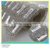 24*40 cm Rhinestone Mesh Sheet Heat Transfers 8*8 mm Aquamarine Square Crystal Trimming Sheet thumbnail-5