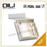 Stainless Steel 7 oz Hip Flask Set W/4 Cups Funnel Liquor Bar Man Cave Gift NEW thumbnail-1