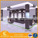 Factory Direct Wholesale Cosmetic Showcase Shelf Dignity Cosmetic Display Cabinet