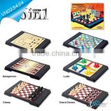 6 in 1 Plastic Chess Game Set