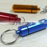 5ml to 20ml Clip Keychain Metal Box Mini Container Vacuum Pill Box Holder thumbnail-6