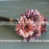 Rural Rural Household Floral Bride Holding Flowers Artificial Flowers Simulation Silk Flowers Picked Bundle of African Chrysanth thumbnail-1