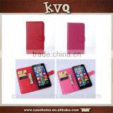 Factory OEM Lychee Pattern Wallet Leather Case With Card Slots for Microsoft Lumia 640 XL Case