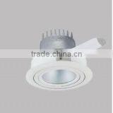 6W/12W straight hole round ceiling spot light CE/CB certified